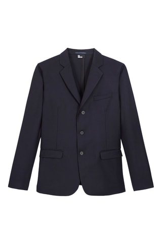 Blazer en laine - Bleu marine