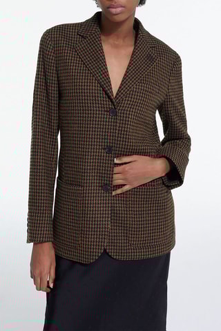 Blazer en laine - Marron