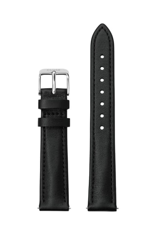 Bracelet pour montre en cuir - Noir
