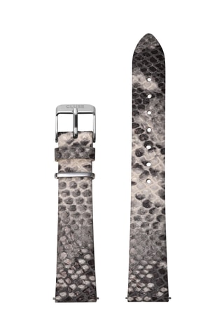 Bracelet pour montre en cuir Soft - Gris
