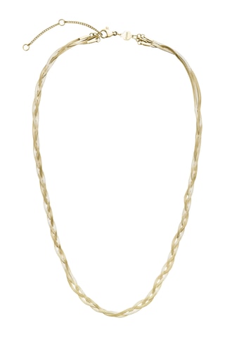 Collier Élevé Braided Snake - Doré