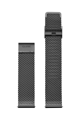 Bracelet pour montre en acier - Noir