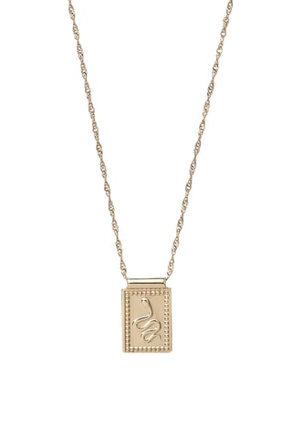 Collier Force Tropicale - Argent plaqué or jaune