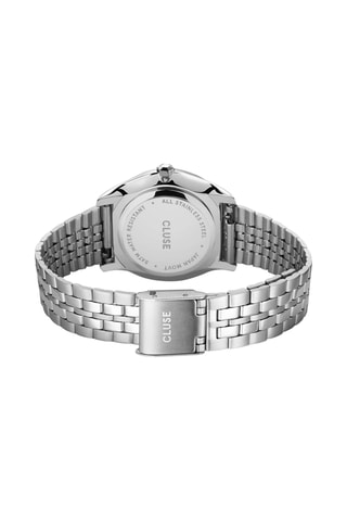 Montre à quartz en acier Féroce Petite - Argenté et blanc