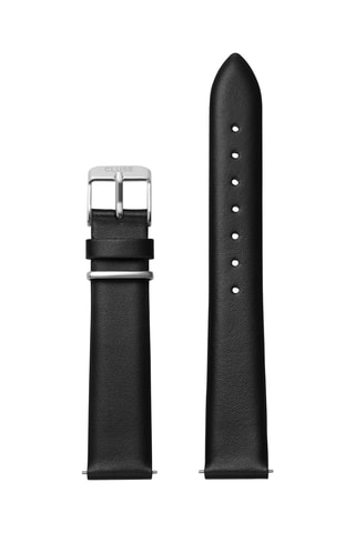 Bracelet pour montre en cuir - Noir
