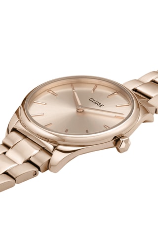 Montre à quartz en acier Féroce Petite - Doré