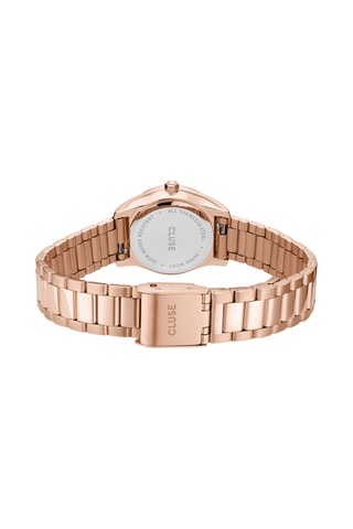 Montre à quartz en acier Féroce Petite - Doré rose et noir