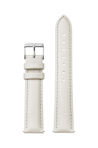 Bracelet pour montre en cuir - Blanc