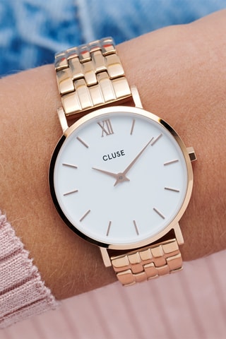 Bracelet pour montre en acier - Doré rose