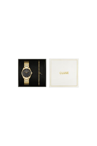 Coffret montre à quartz en acier et bracelet Féroce Mini