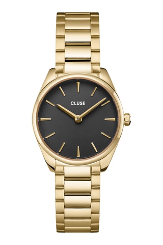 Coffret montre à quartz en acier et bracelet Féroce Mini