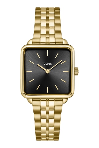 Coffret montre à quartz La Tétragone et bracelet