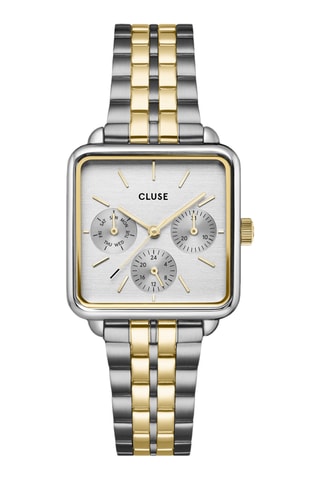Coffret montre à quartz La Tétragone et bracelet