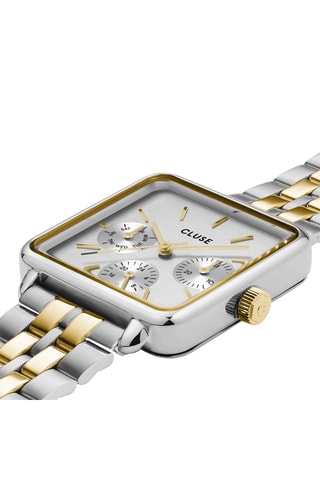 Coffret montre à quartz La Tétragone et bracelet