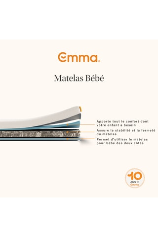 Matelas bébé Emma
