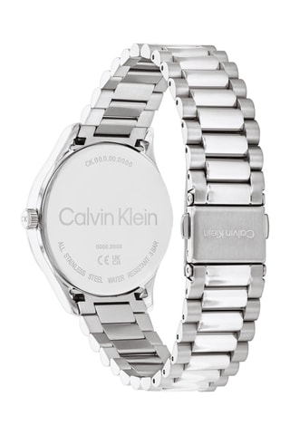 Montre à quartz en acier - Argenté