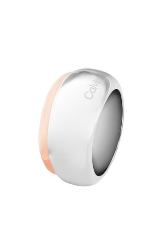 Bague - Plaqué or rose - T56