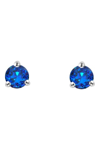 Oorbellen Zilver en Saffieren