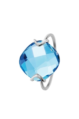 Ring Zilver en Tanzaniet