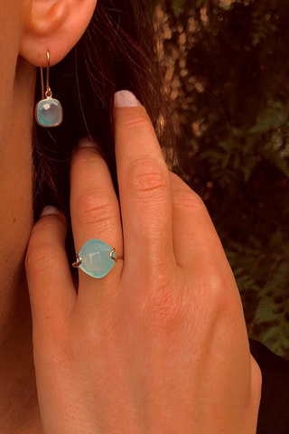 Ring Zilver en Tanzaniet