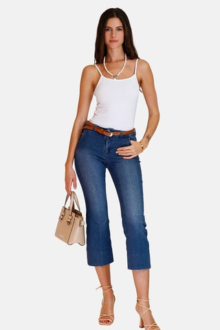Camisola de alças 
Branco
