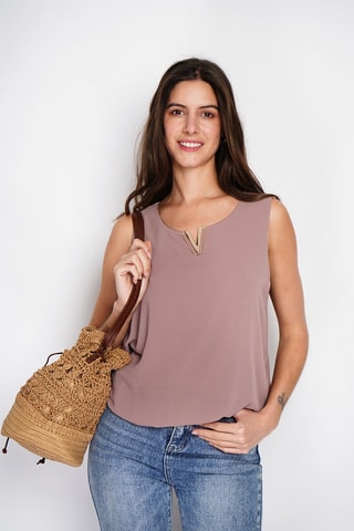 Top - Rosa-velho