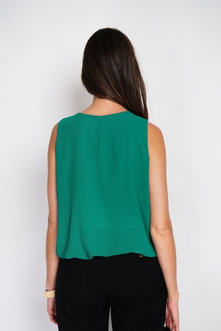 Top - Verde-esmeralda