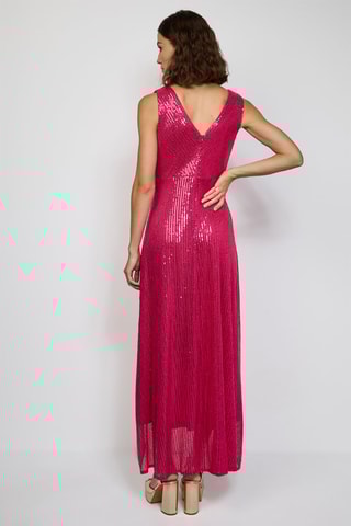 Vestido comprido - Fúcsia