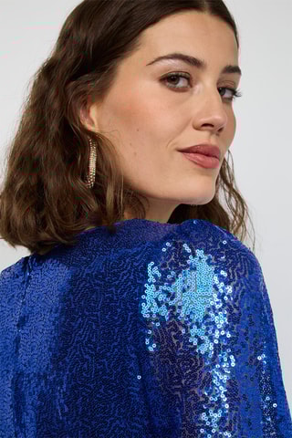 Vestido comprido - Azul