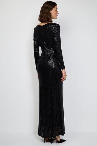 Vestido comprido - Preto