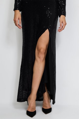 Vestido comprido - Preto