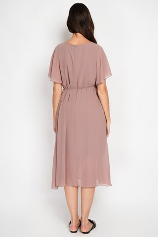 Vestido estilo patinadora - Bege