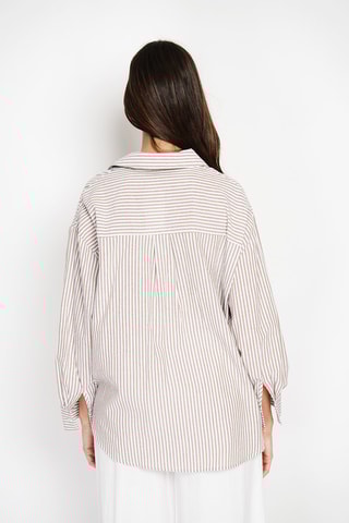 Camisa em linho - Bege
