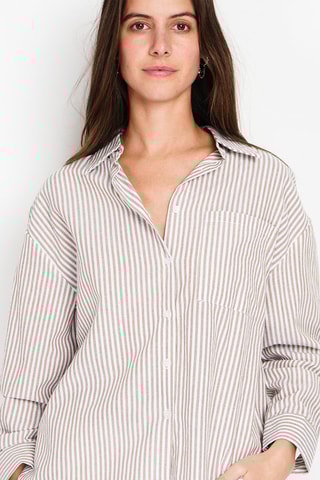 Camisa em linho - Bege