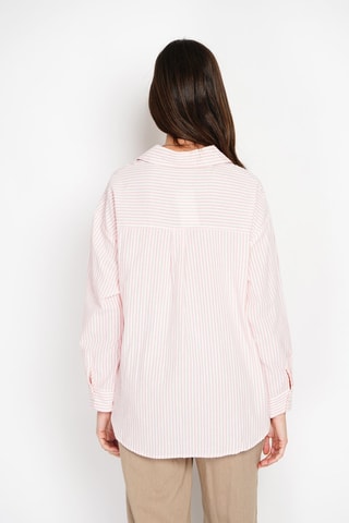 Camisa em linho - Salmão