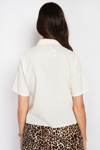 Camisa em linho - Branco