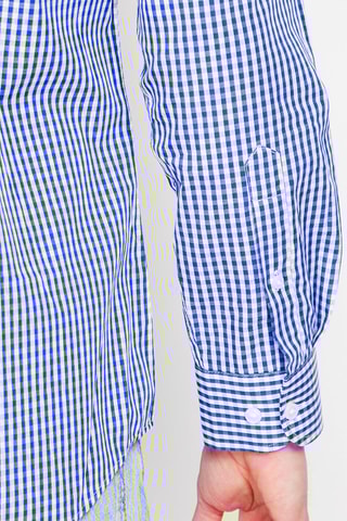 Camisa - Azul-marinho e branco