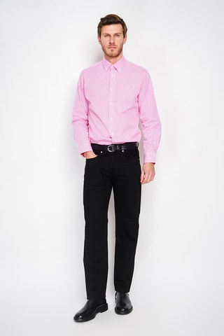 Camisa - Rosa e branco