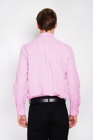 Camisa - Rosa e branco