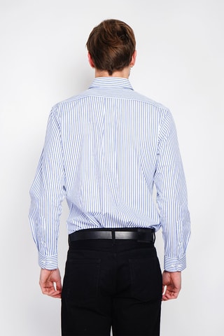 Camisa - Azul-marinho e branco