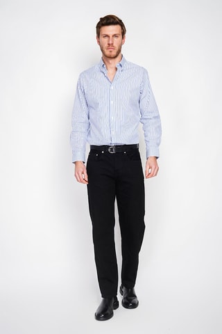 Camisa - Azul-marinho e branco
