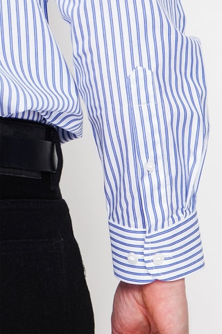 Camisa - Azul-marinho e branco