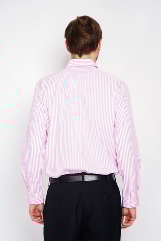 Camisa - Rosa e branco