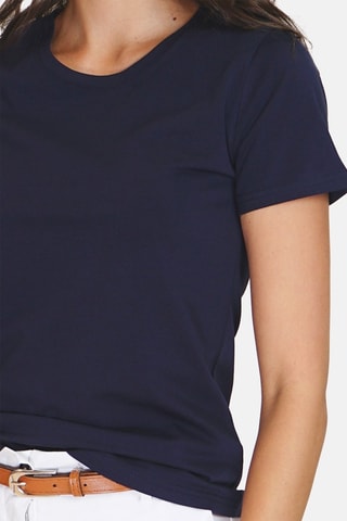 T-shirt 
Azul-marinho