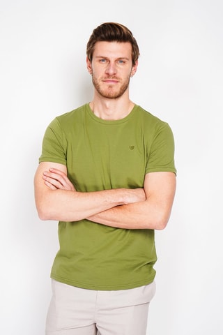 T-shirt - Verde-azeitona