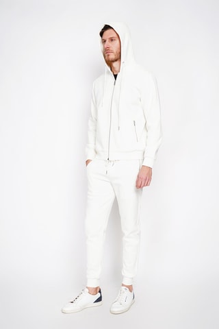 Sweat com capuz - Branco