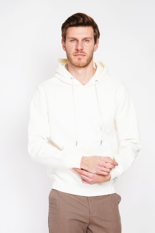 Sweat com capuz - Branco