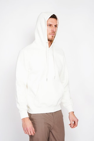 Sweat com capuz - Branco