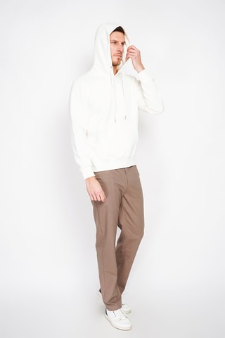 Sweat com capuz - Branco