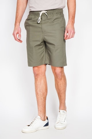 Bermudas em linho - Caqui